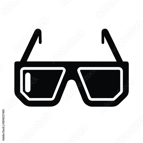 Minimalist Ar Glasses Technology Icon