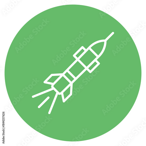 Antitank icon vector image. Can be used for Shooting.