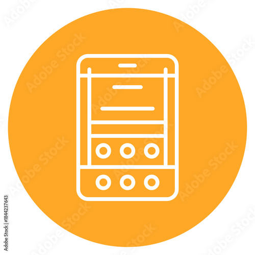 Cellular Phone icon vector image. Can be used for Shooting.