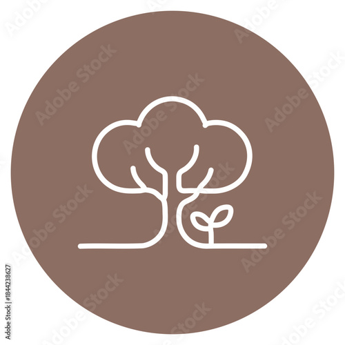 Conservationist icon vector image. Can be used for Rainforest.
