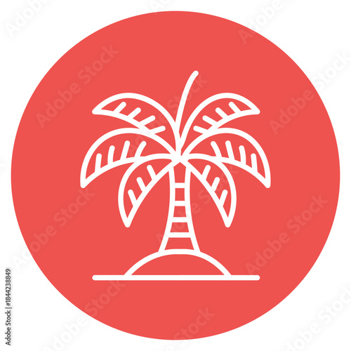 Tropical icon vector image. Can be used for Rainforest.