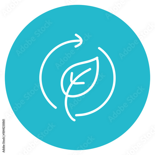 Carbon Neutral icon vector image. Can be used for Global Warming.