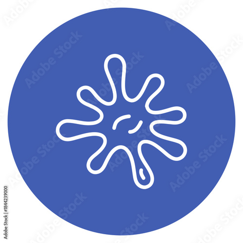 Microplastic icon vector image. Can be used for Global Warming.