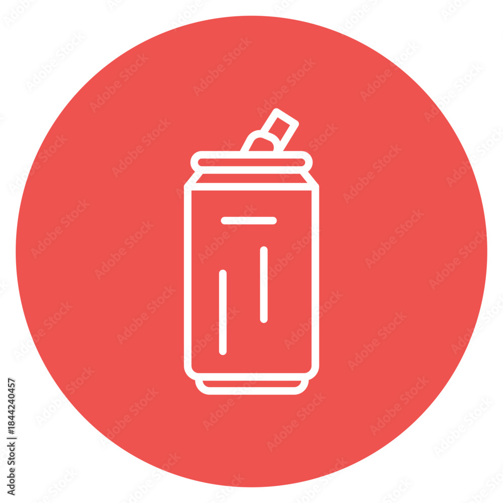 Obraz premium Energy Drink Addiction icon vector image. Can be used for Addiction.