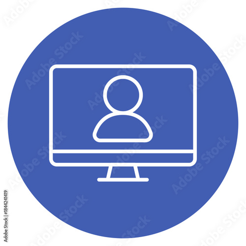 Conference Call Equipment icon vector image. Can be used for Coworking Space.