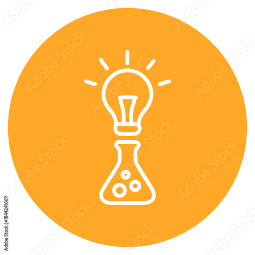 Innovation Lab icon vector image. Can be used for Coworking Space.