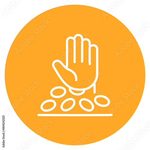 Anti-Bribery icon vector image. Can be used for Compliance And Regulation.