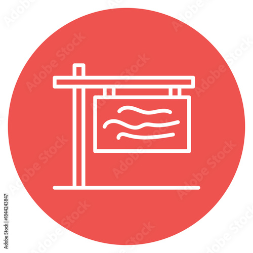 Foreclosure icon vector image. Can be used for Credit And Loan.