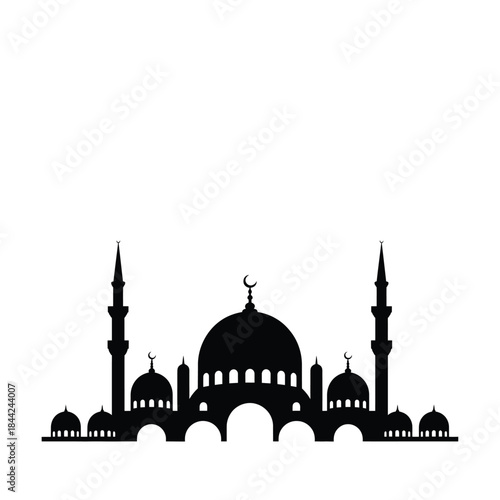 Islamic Design Asset Mega-Bundle: Halal Certification Seals, Mosque Silhouettes, Ramadan Ornaments, and Prayer Icons