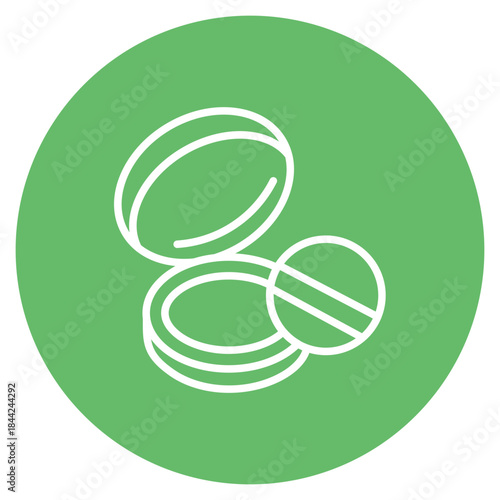 Blush icon vector image. Can be used for Cosmetology.