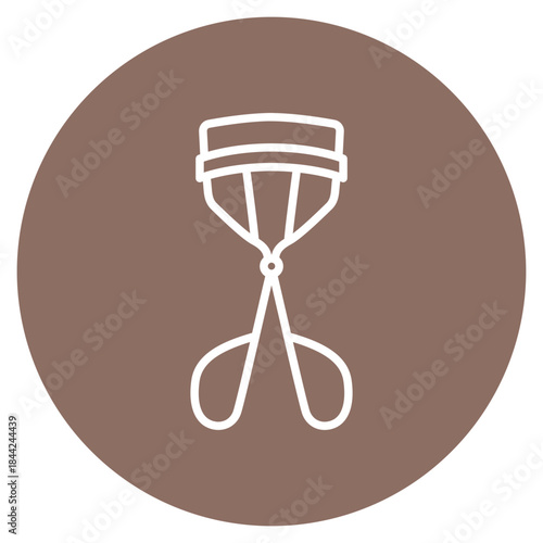 Eyelash Curler icon vector image. Can be used for Cosmetology.