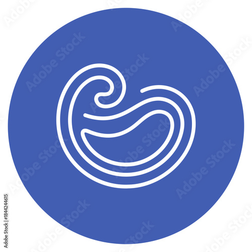Amniotic Fluid icon vector image. Can be used for Maternity.