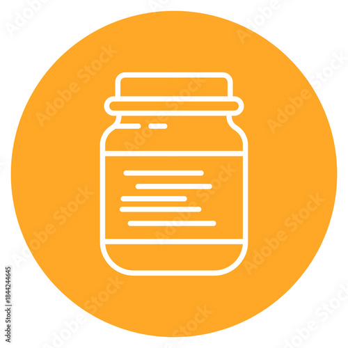 Baby Food Jar icon vector image. Can be used for Maternity.