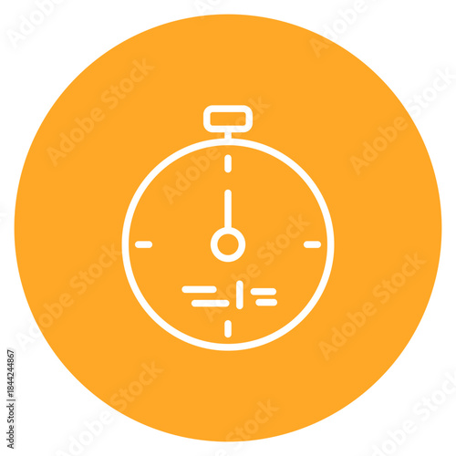 Contraction Timer icon vector image. Can be used for Maternity.