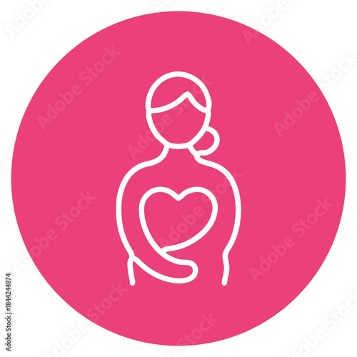 Doula icon vector image. Can be used for Maternity.