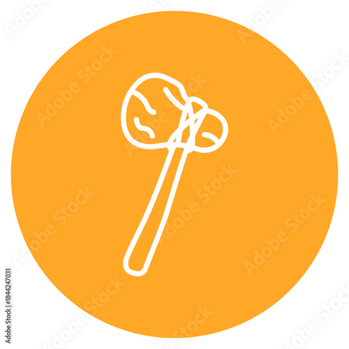 Neolithic Axe icon vector image. Can be used for Archeology.