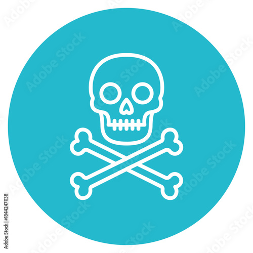 Osteology icon vector image. Can be used for Archeology.