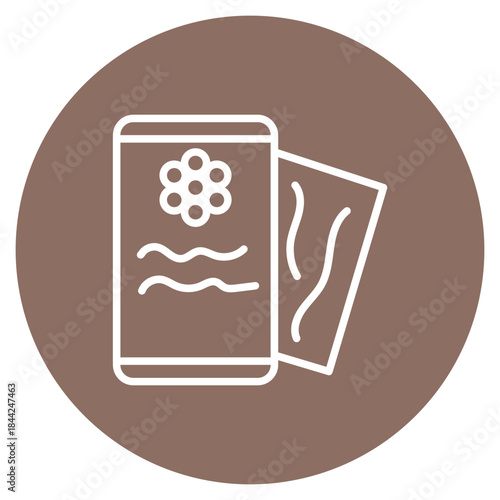 Fabric Softener Sheet icon vector image. Can be used for Laundry.