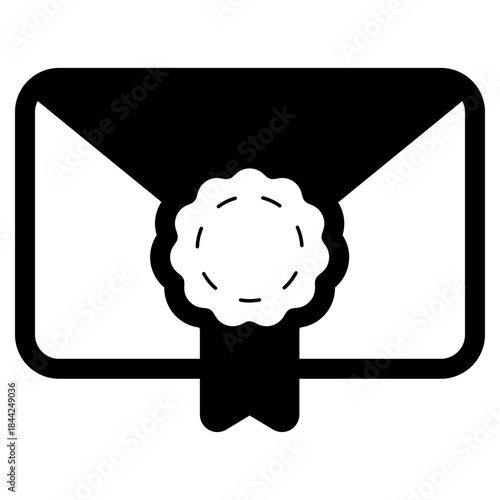 movie premiere invitation icon