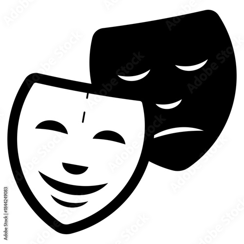 theater mask icon