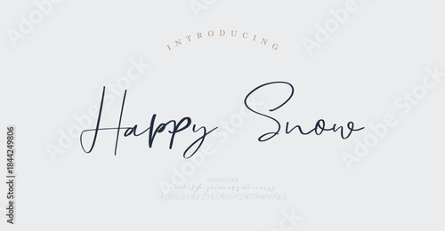 Script alphabet beauty logo font. Classic beautiful Modern luxury Serif Letter Minimal Fashion. Typography decoration logotype fonts, wedding, logos. vector illustration 
