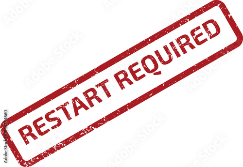 RESTART REQUIRED