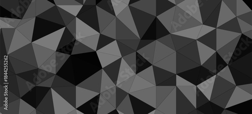 Abstract grit metal smooth dark crystal low polygon backdrop origami paper technology polygon paper triangle mosaic texture diamond wallpaper background