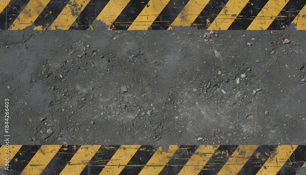 Fototapeta premium yellow and black warning stripes