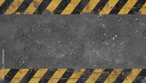 yellow and black warning stripes