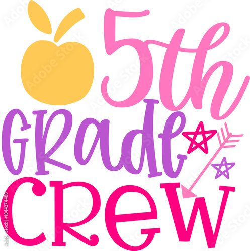 School Crew: An image perfect for fifth graders