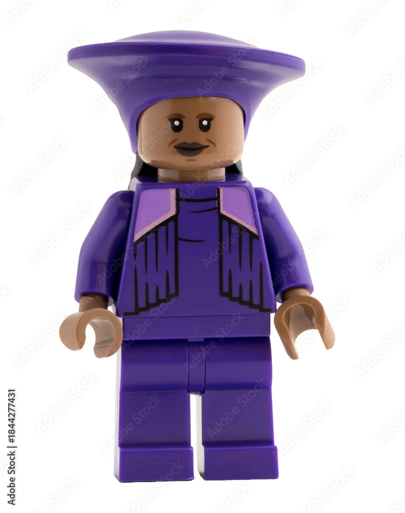 Obraz premium Dortmund - Deutschland 13. Dezember 2025 - Lego Figur Guinan der Enterprise