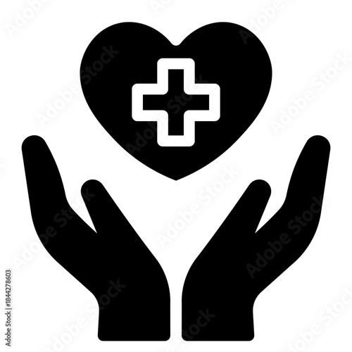 Health care, Patient, Subsidy, Wellness Program, Receipt, Medicine, Pharmacy, Trreatment, care, doctor, nurse, hospital, clinic, medicine, pill, report, vaccine, icon glyph style vector illustration	
