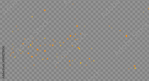 fire dust particles over transparent background overlay, Flying Fire Particles transparent background