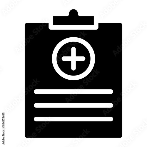 Health care, Patient, Subsidy, Wellness Program, Receipt, Medicine, Pharmacy, Trreatment, care, doctor, nurse, hospital, clinic, medicine, pill, report, vaccine, icon glyph style vector illustration	