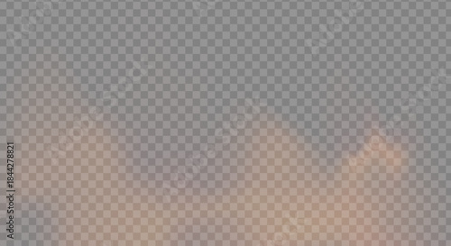 smoke cloud fog dust isolated on transparent background. Colorful smoke smog misty fog steam explosion special effect. Smoke texture for Compositing PNG