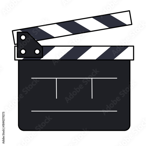 Illustration Clapperboard Cinema