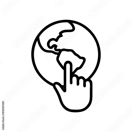 Global Internet and Connectivity Icon