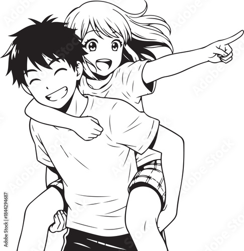 Valentine's Day Wedding and Engagement Ring Vector