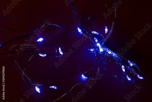 Christmas lights background