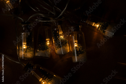 Christmas lights background