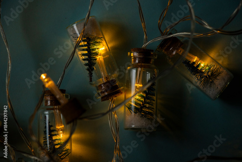 Christmas lights background