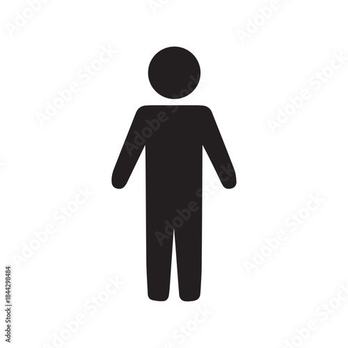 human figure silhouette avatar