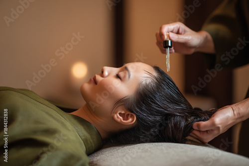 Relaxing Oriental Head Spa Scalp Treatment Hair Care
