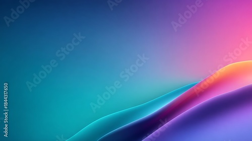 Minimal Light Blue Gradient Background with Subtle Tonal Depth and Large Empty Center for Corporate Headlines, Data Overlays and Professional Presentation Slides