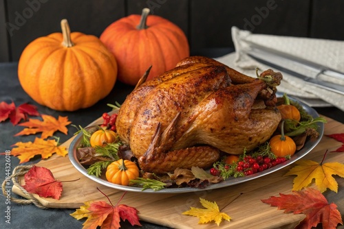 roasted chicken with vegetables