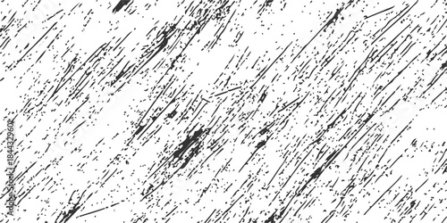 Abstract background with a seamless vintage grunge texture pattern, gray rough concrete surface material, and old dirty paper vector illustration 
