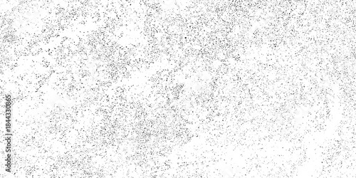 Grunge vintage white and black vector wall distressed dirty noise rust cracked pain background. messy dusty chalk splat dirt rusty noise overlay concrete wall texture background.