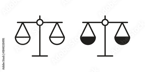 Equality icons Symbol, logo illustration. icon concept for web design
