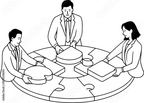 business meeting in the office