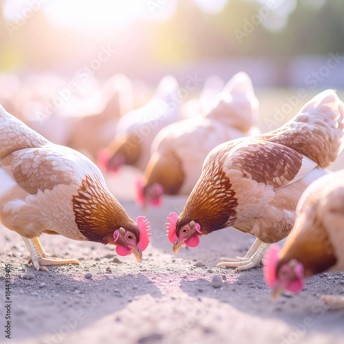 
닭, 육계, 산란계, 종계, 병아리, 암탉, 수탉, 사육, 계사, 모이, 급수, 횃대, 산란상자, 깃털, 부리, 발톱
chicken, hen, rooster, chick, broiler, layer, poultry, coop, flock, feed
